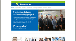 Desktop Screenshot of frontender.com